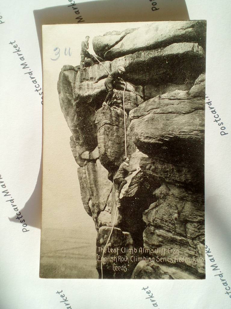 /UK/UK_climbing_1908_The Leaf Climb, Almscliff Crag.jpg